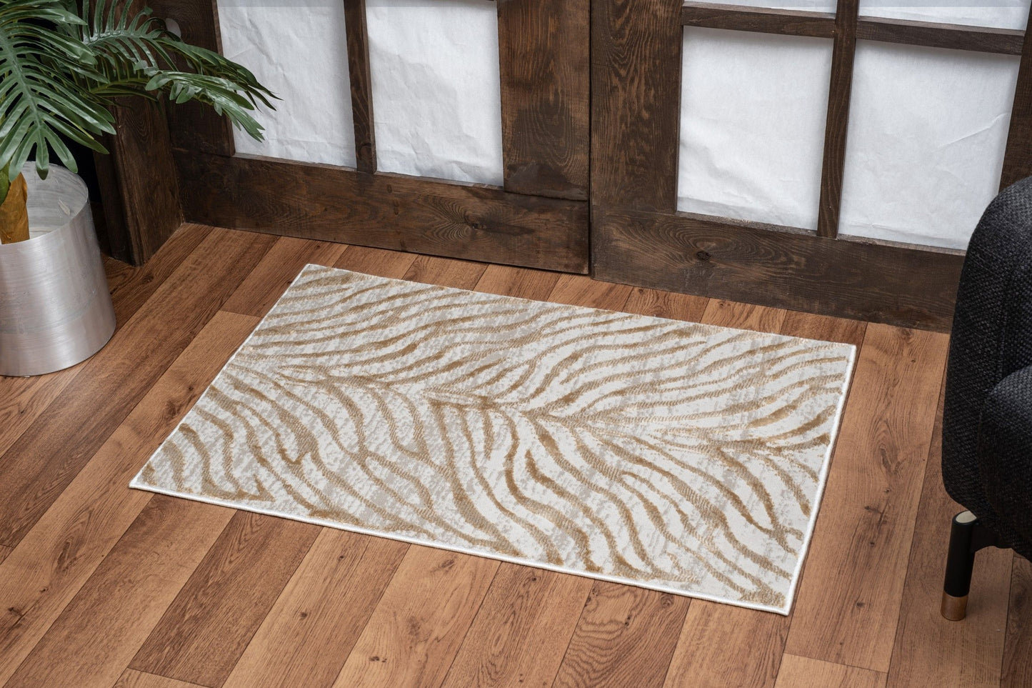 Elegance - 7'10" X 10'3" Area Rug - Gold
