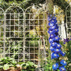 4 Pack Metal Garden Trellis Rustproof For Climbing Plants Outdoor Flower Support - Cream White