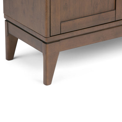 Harper - Low Storage Cabinet - Walnut Brown