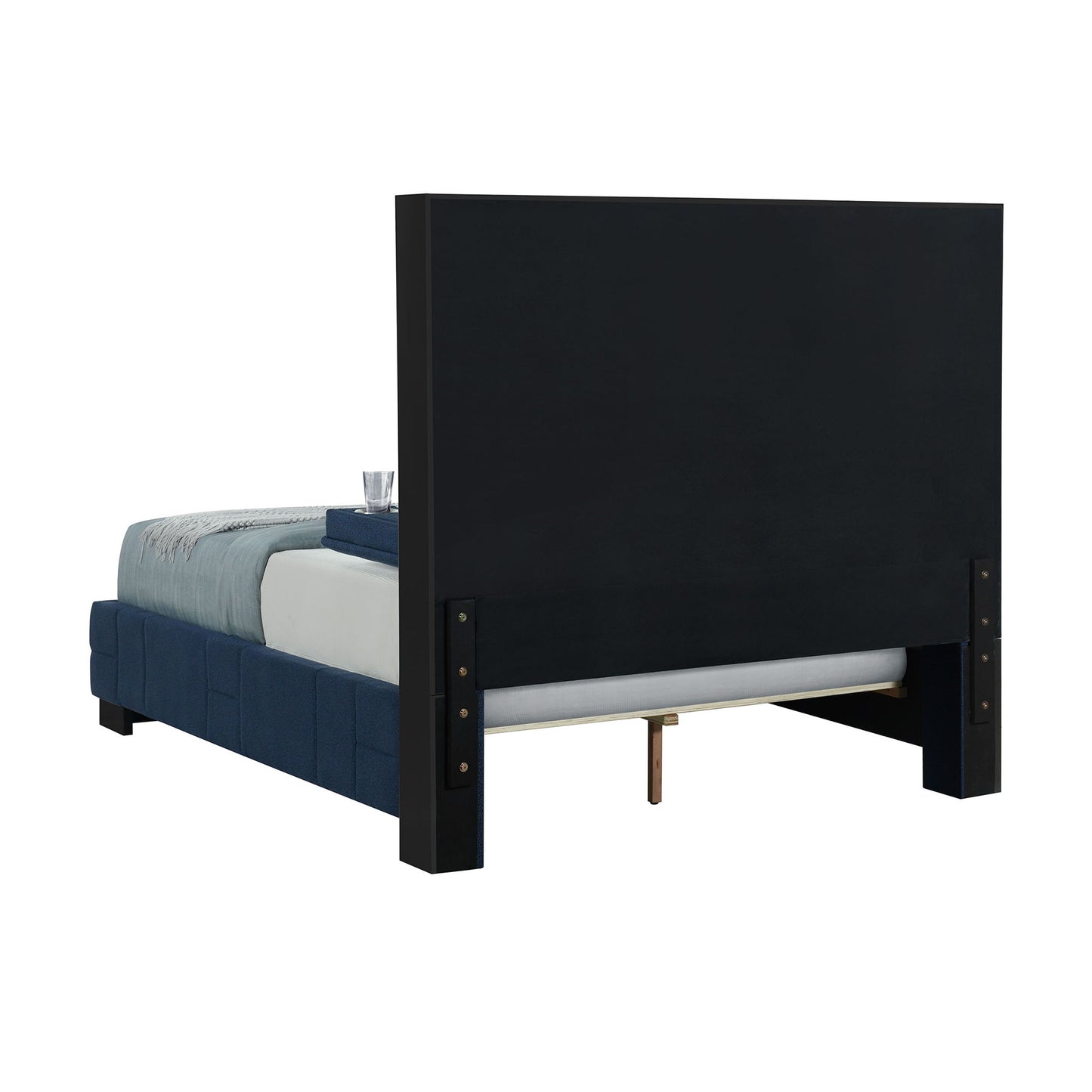 Yaris - Queen Bed - Navy Blue