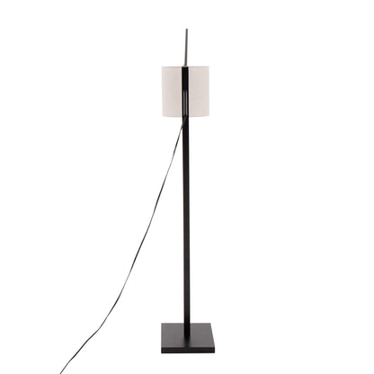 Arturo - Contemporary Floor Lamp - Black / Gray
