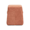 Clyde - Tapered Square Upholstered Ottoman - Spice Orange