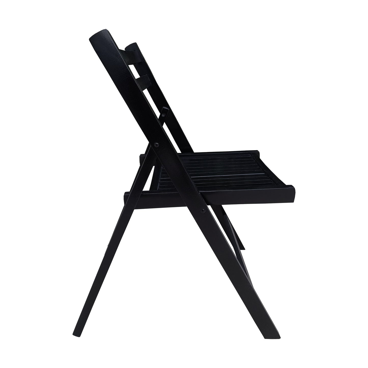 Folding Special Event Chairs, Foldable Style (Set of 4) - Black
