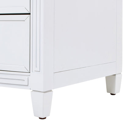 Dauphin - 3 Drawer Accent End Table - Gray Cashmere