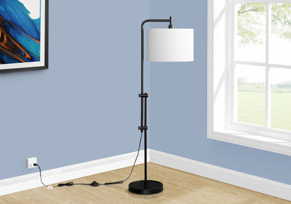 Floor Lamp Lighting - Black / Beige