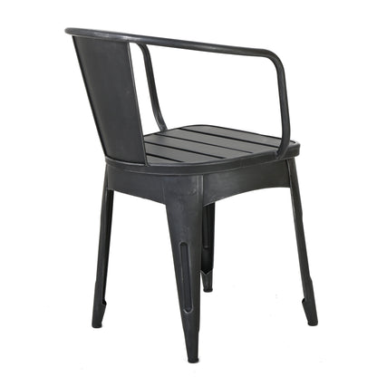 Yearn - 3 Piece Bistro Set With Table And 2 Chairs - Black