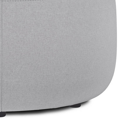 Moore - Large Ottoman - Light Gray