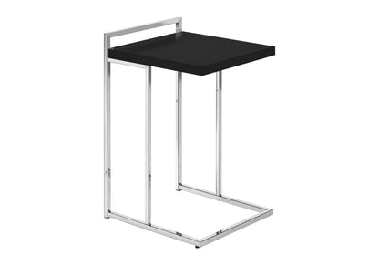 Accent Table, C - Shaped, Modern - Black