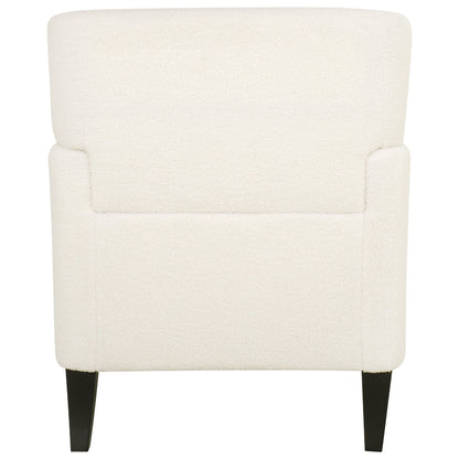 Upholstered Accent Chair Tufted Armchair For Living Room - Beige