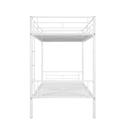 Twin Over Twin Bunk Bed - White