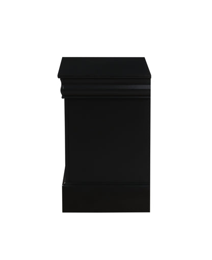 Louis Philippe III - Nightstand - Black