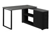 Computer Desk, Home Office, Corner, Left, Right Set - Up, Storage Drawers, L Shape, Laptop, And Contemporary & Modern - Black