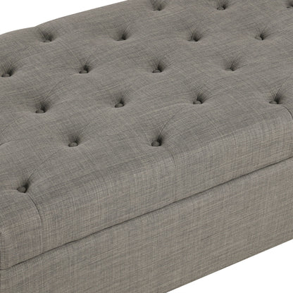 Convertible Ottoman Sleeper With Memory Mattress - Gray - Gray