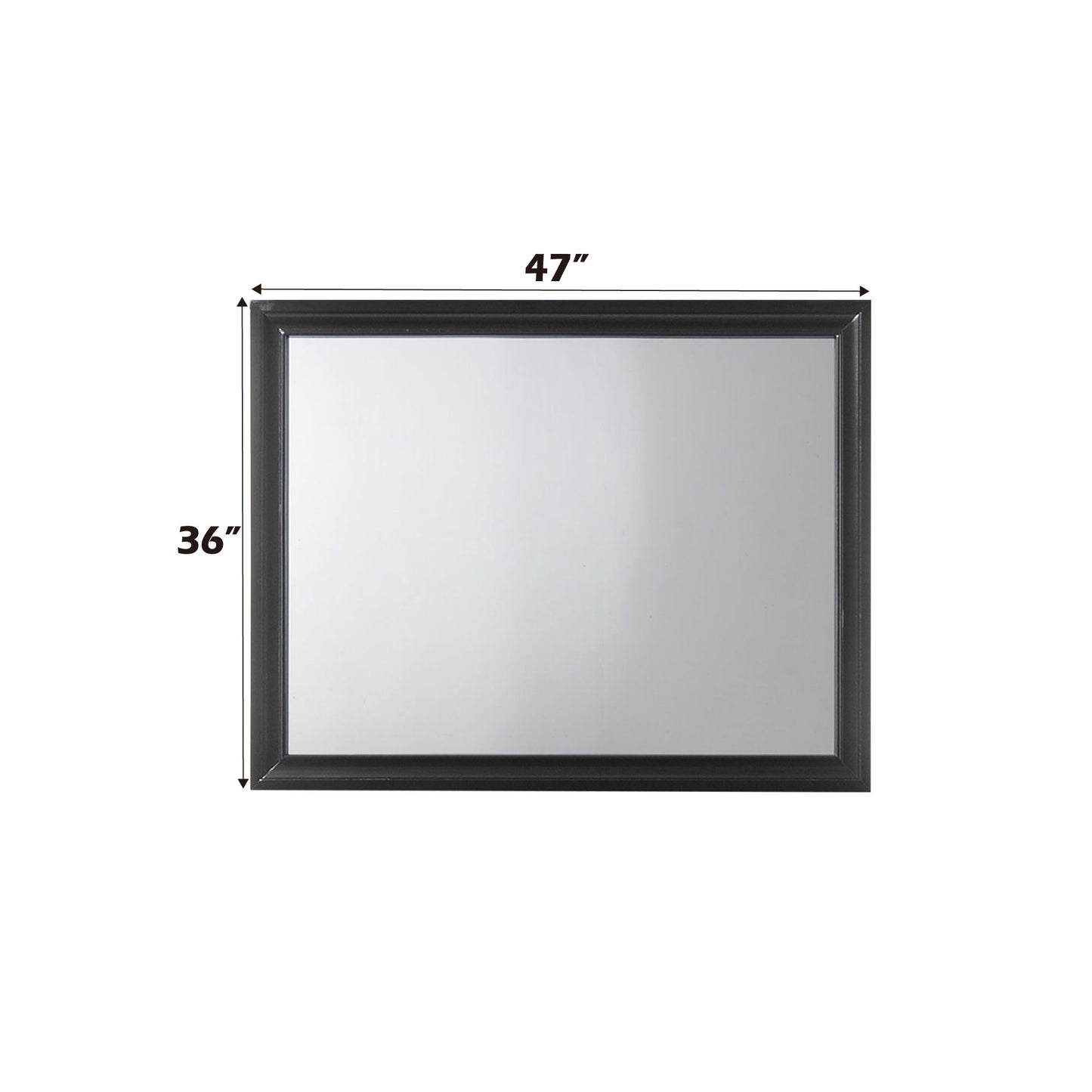 Naima - Mirror - Black
