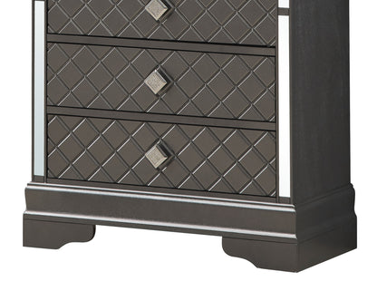 Verona - Chest - Metalic Black