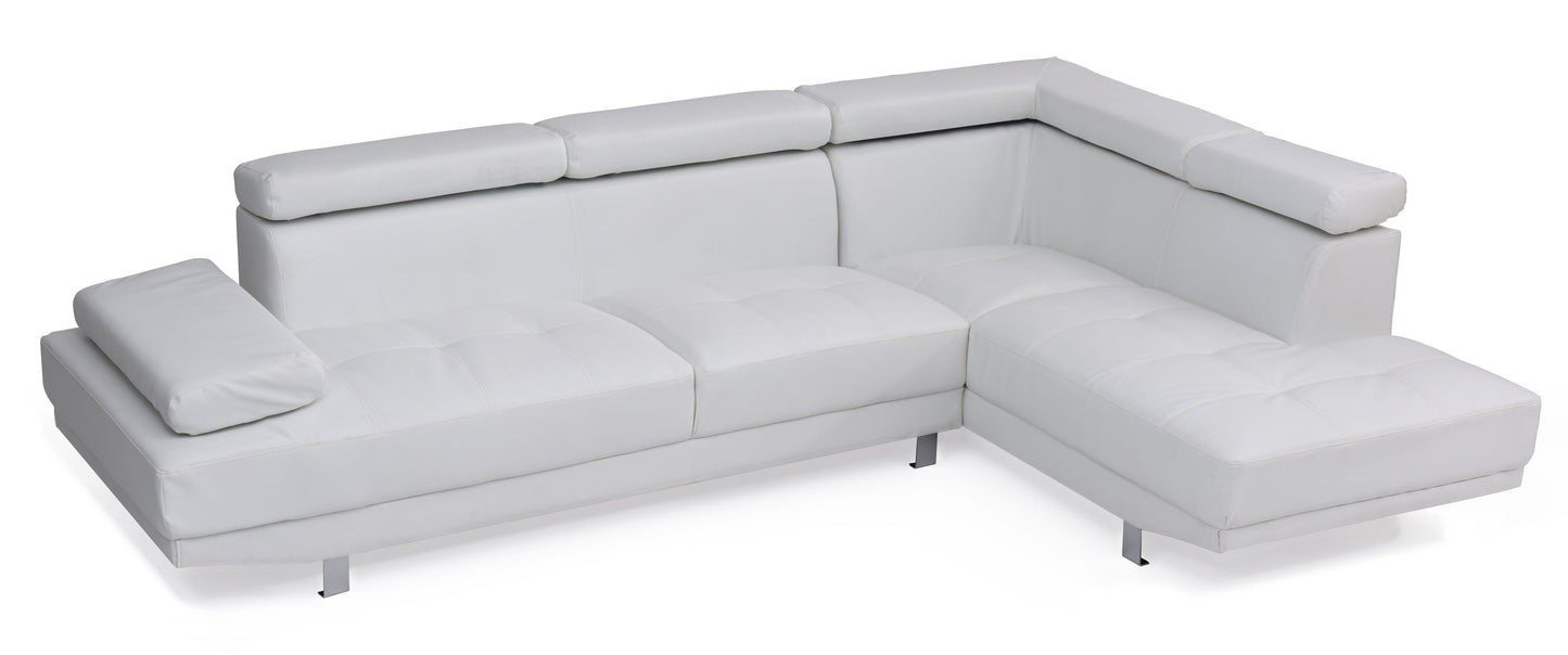 Riveredge - Sectional - White
