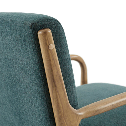 Lounge Chair Mid Century Style - Teal