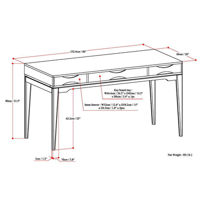 Harper - Desk - White