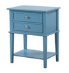 Newton - Stylish Contemporary Nightstand - Teal