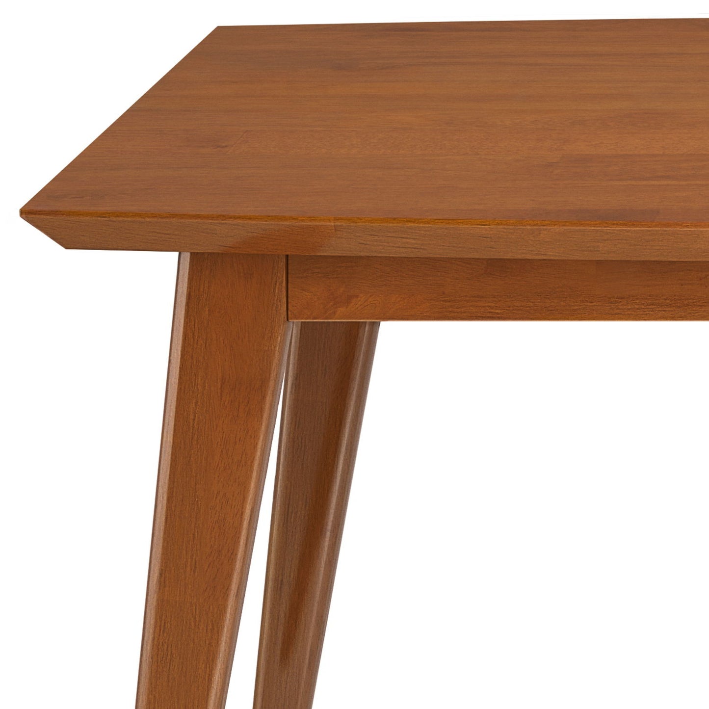 Draper - Dining Table - Teak Brown