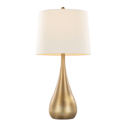 Pebble - Contemporary Table Lamp (Set of 2) - Gold / White