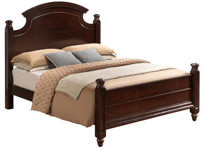 King Bed Traditional - Cappuccino