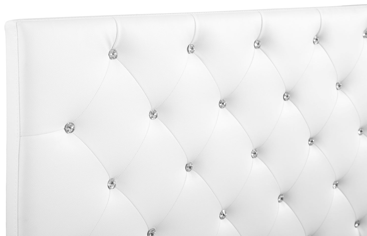Full Versatile Adjustable Headboard - White