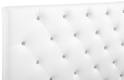 Full Versatile Adjustable Headboard - White