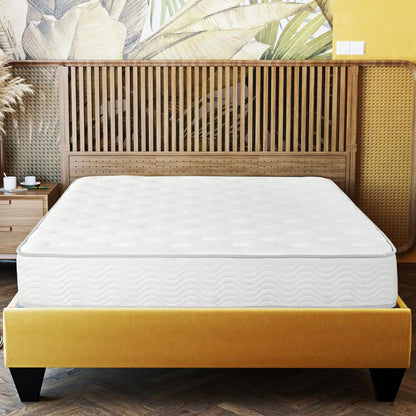 Premium 9" Medium Pocket Spring Mattress Full Size - White