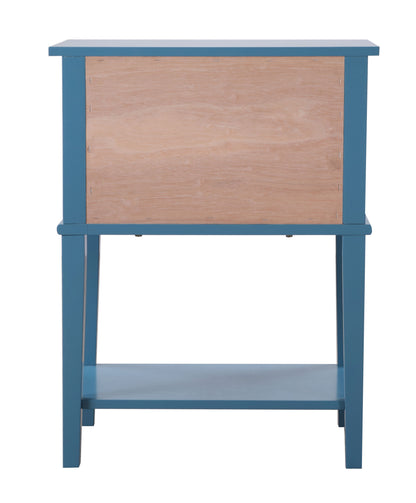 Newton - Stylish Contemporary Nightstand - Teal