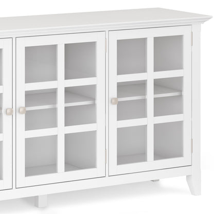 Acadian - Wide Storage Cabinet - White