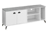TV Stand, Console, Media Entertainment Center, Storage Cabinet, Contemporary, Elegant Design - White