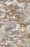 Sphinx - Indoor & Outdoor Washable Non - Slip Accent Rug, Elegant Design - Cream / Brown
