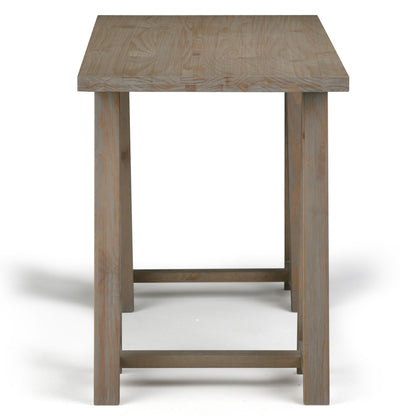 Sawhorse - Writing Desk - Distressed Gray