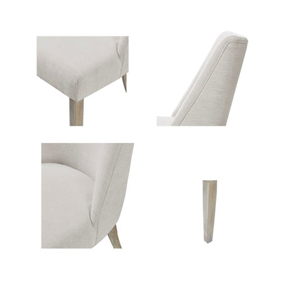 Modern Type Dining Chair (Set of 2) - Ivory