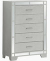 Madison - Chest - Silver Champagne